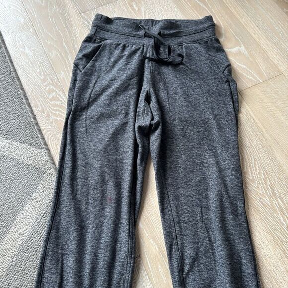 lululemon Ready to Rulu Jogger 7/8 Heathered Grey Sz4 - Picture 4 of 12